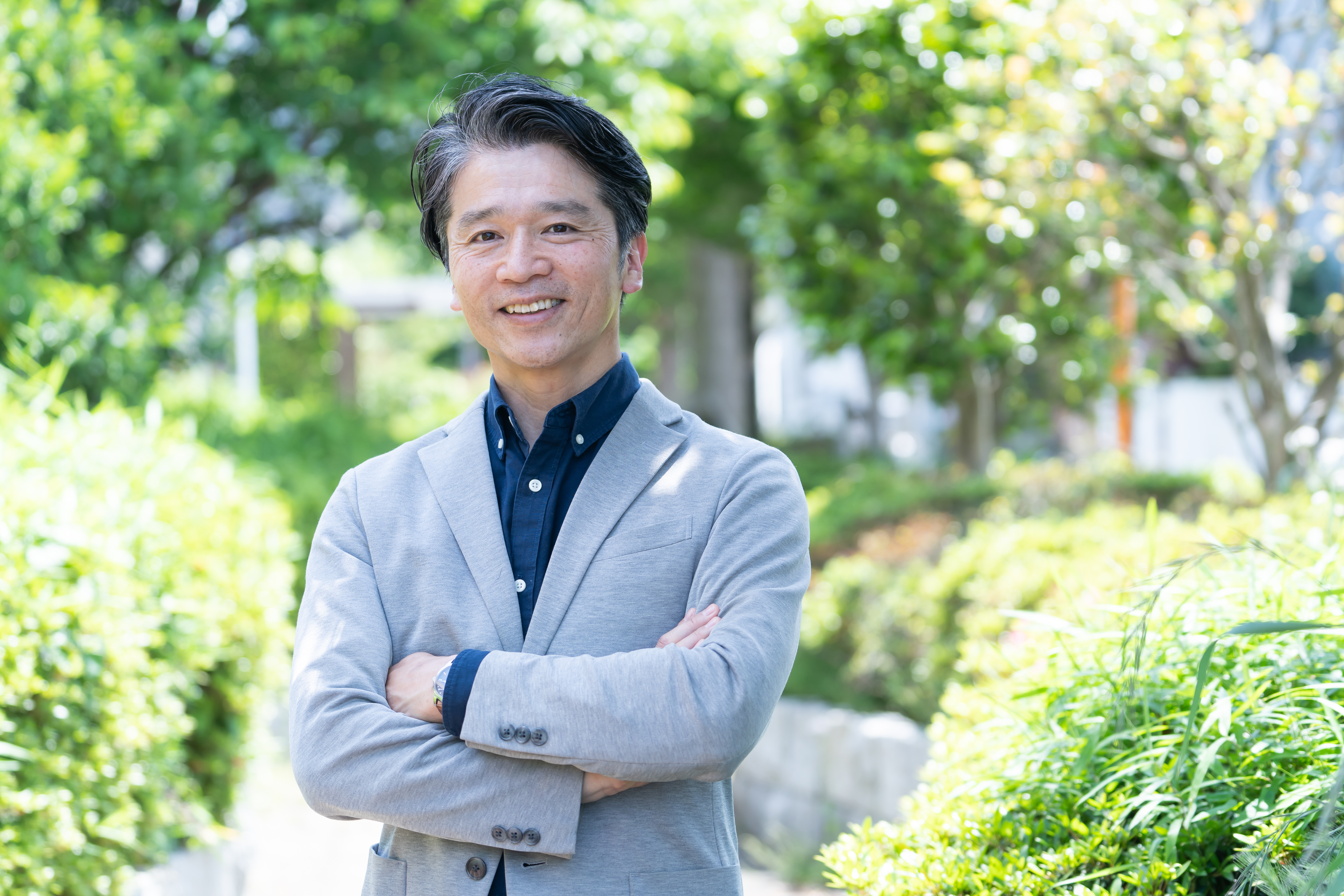 50代男性　プロフィール写真　OK例