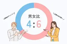 とめきゅん　会員比率